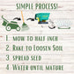 Simple Lawn Fine Fescue Grass Seed