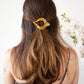 Mustard Wildflower Arc Hair Clip