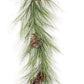 6' Faux Long Needle Pine Garland