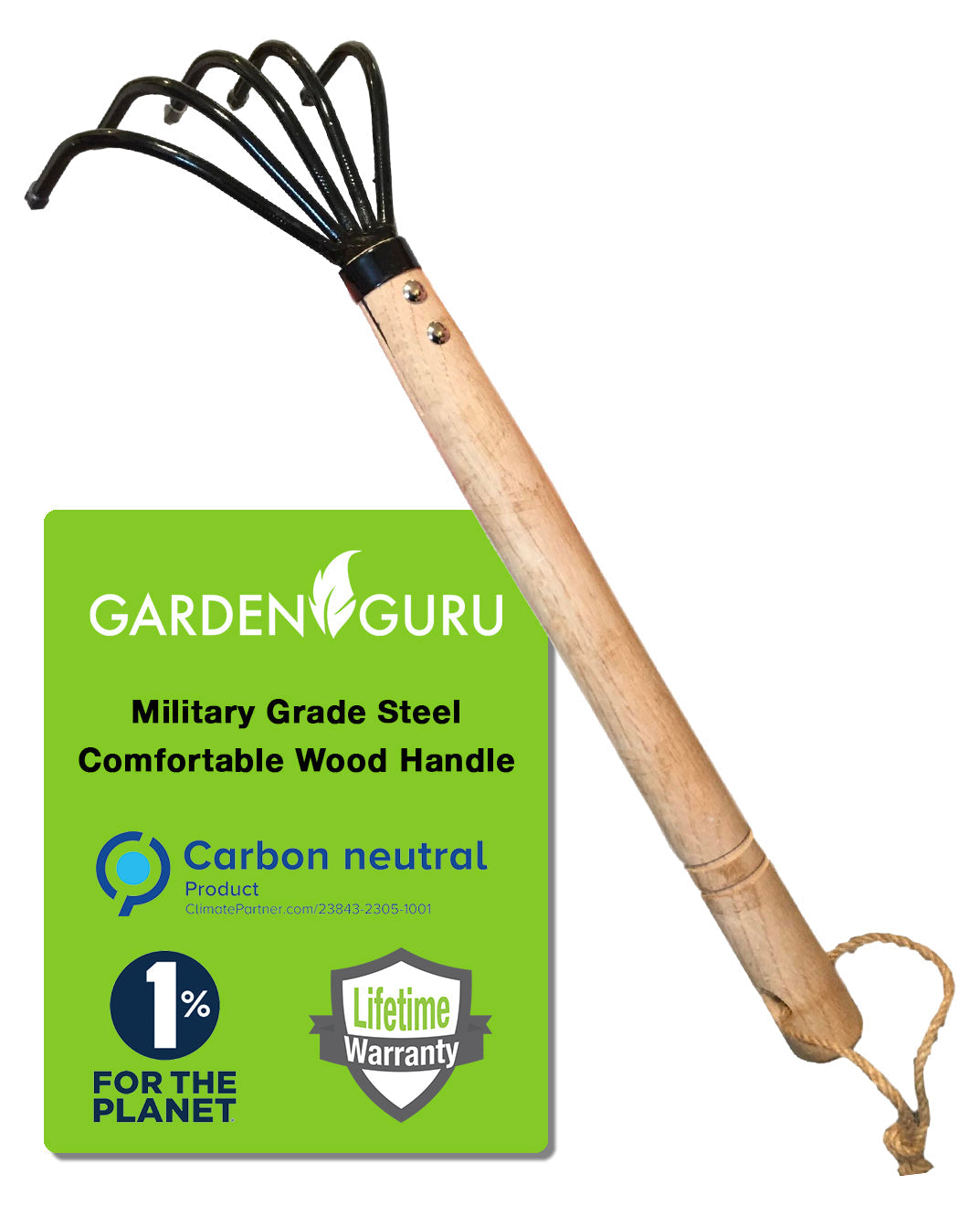 Garden Claw Cultivator Rake