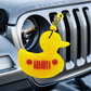 Naked| Phat Freshie Car Air Freshener Jeep Ducking