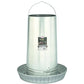 Little Giant 40-Pound Hanging Metal Poultry Feeder Outdoor Galvanized Steel