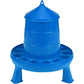 Double-Tuf Poultry Feeder 4 lb Removable Legs Chicken Feeder Carrying Handle 2-Pack
