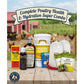 Complete Poultry Health & Hydration Super Bundle – 3 Gallon Drinkers + Vitamins + Oregano + Pick-No-More + VetRx