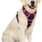 No Pull Dog Harness Reflective Adjustable Oxford Vest Dogs Control (All Sizes)