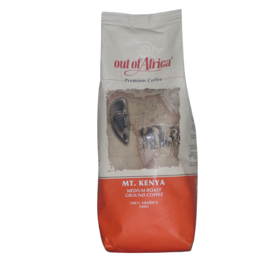 OUT OF AFRICA  COFFEE MT. KENYA MEDIUM ROAST GROUND 500G