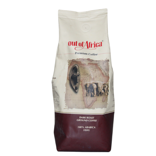 Mt. Kenya Dark Roast Ground Coffee- 250g