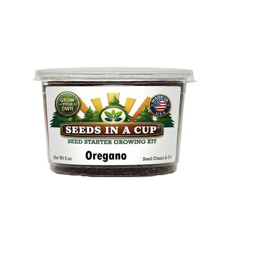 Oregano Grow Kit | Grow Fresh Oregano from Seed | Seeds In A Cup®
