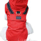 Outdoor Waterproof Dog Raincoat w/ Hood Reflective Sizes XS–XL in 4 Colors