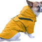 Outdoor Waterproof Dog Raincoat w/ Hood Reflective Sizes XS–XL in 4 Colors