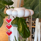 Original Dripping Rain Cloud with Pixel Heart Charm Set