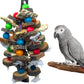 Large Parrot Toy Natural Wood Chew Macaw African Grey Cockatoo Cage