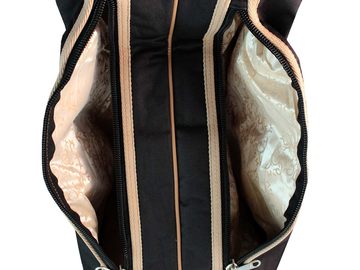 Bolsa de transporte para botas western con apertura trasera, acolchada de 3 capas, Paris Tack