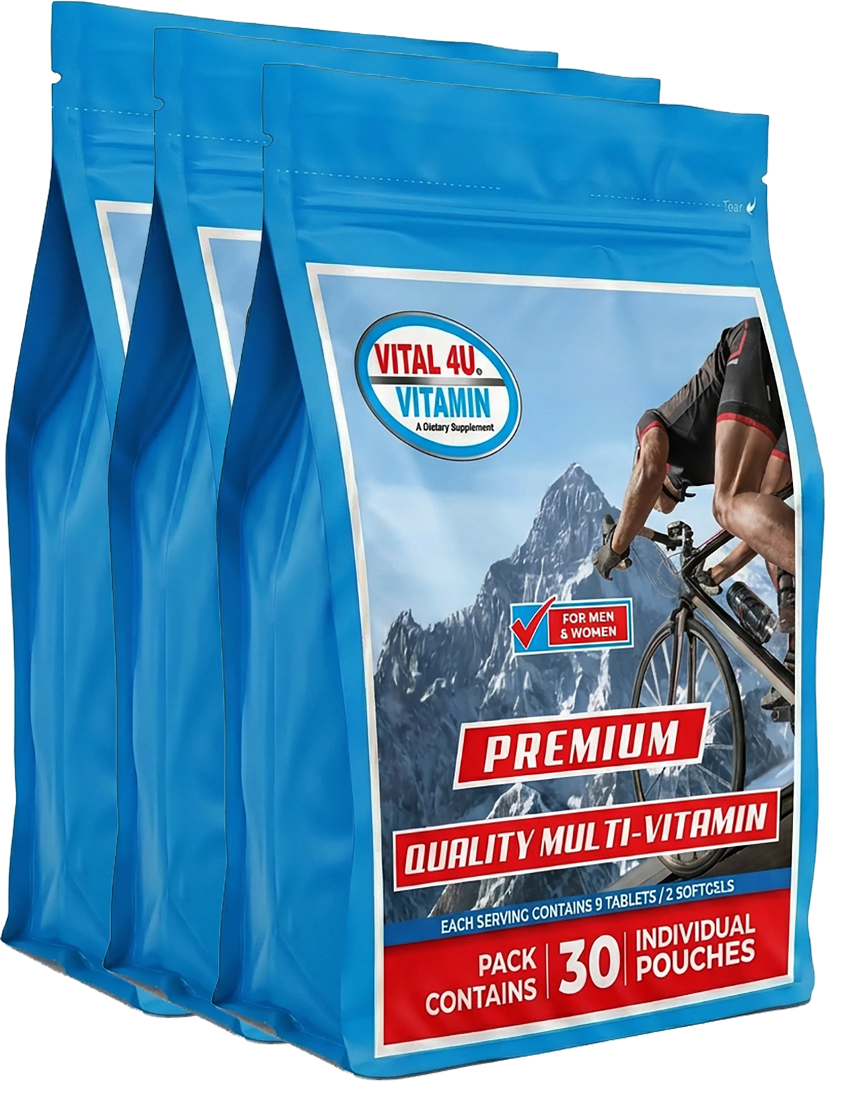 Vital 4U Premium Multivitamínico de 30 días