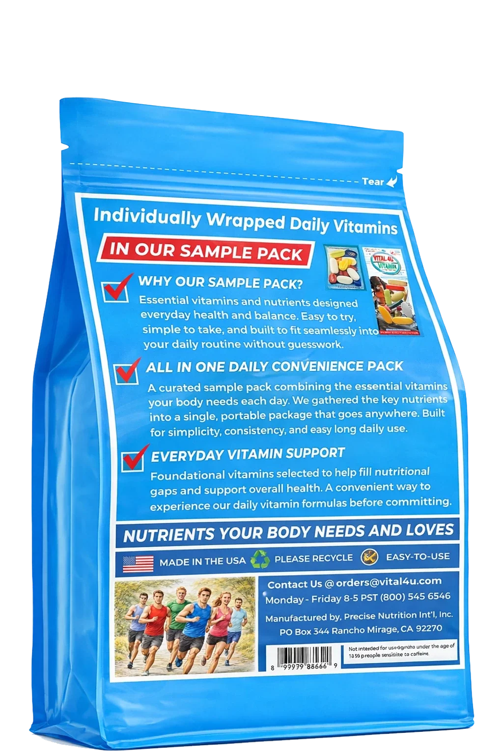 Vital 4U Premium Multivitamínico de 30 días