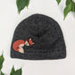 Sleeping Fox Cashmere Hat - Toddler