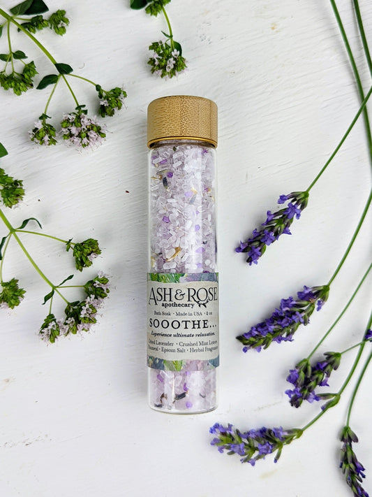 SOOOTHE... Lavender Oatmeal Bath Soak Vial