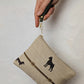 Dog Walk Wristlet Purse