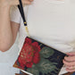 Classic Navy Rose Purse