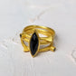 Onyx Spike Stacking Ring