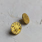 Pavé Basket Stud Earrings