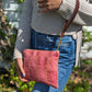 Shades of Apricot Wristlet Purse