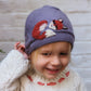 Sleeping Fox Cashmere Hat - Toddler