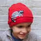 Raccoon Cashmere Hat - Child