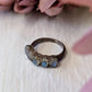 Tarnished Sterling Silver Ring - Size 6