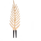 BARE™ Palmella™ - Customizable wooden plant support - Inspired by the Palm leaf