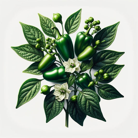 Early Jalapeno Pepper Seeds (4x)