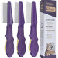 Pet Flea Comb Stainless Steel Teeth Detangling Grooming Tool Dogs Cats