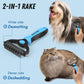 Pet Grooming Brush Comb Deshedding Dematting Tool Cats Dogs