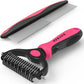 Pet Grooming Brush Comb Deshedding Dematting Tool Cats Dogs