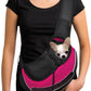 Pet Sling Carrier Adjustable Breathable Hands Free Small Dog Cat Travel