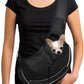 Pet Sling Carrier Adjustable Breathable Hands Free Small Dog Cat Travel