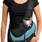 Pet Sling Carrier Adjustable Breathable Hands Free Small Dog Cat Travel