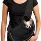 Pet Sling Carrier Adjustable Breathable Hands Free Small Dog Cat Travel