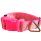 Pink Alligator Hot Pink Nylon Dog Collar MD, LG, XL, Leash