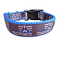 K9 Police Dog Flag Nylon Dog Collar