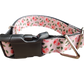 Peach Nylon Dog Collar