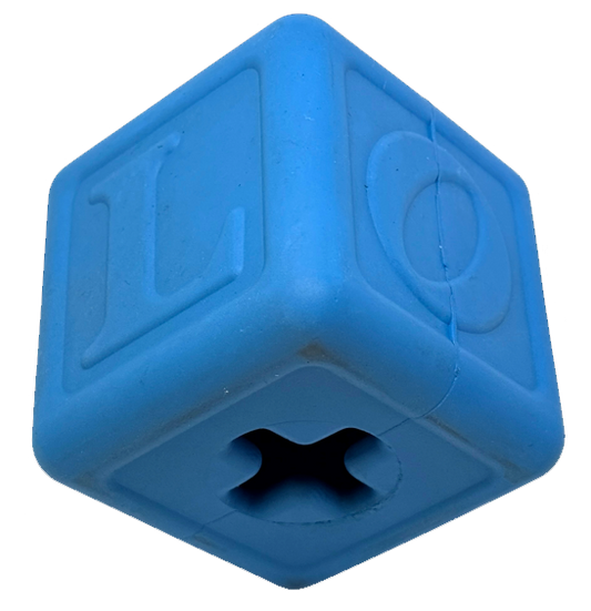 Love Cube eDispenser - Durable Rubber Chew Toy & Treat Dispenser | USA Made