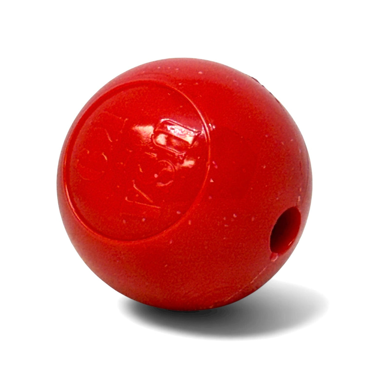 Pack de 2 juguetes para perros Glitter Ball | Pelota de búsqueda flotante de goma suave con dispensador de premios | Fabricado en EE. UU.