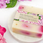 Pink Hydrangea Soap Scrub Bar