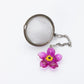 Pink Flower Tea Infuser Ball