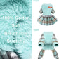 Plaid Dog Sweater Dress for Small Dogs – Warm Winter Outfit for Girl & Boy Puppies