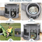 Portable Pet Playpen with Tunnel Foldable 3-in-1 Indoor Outdoor Small Pet & Cats