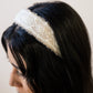 Clara Lace and Linen Headband
