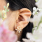 Blooming Fan Studs