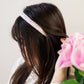 Blush Lace Skinny Headband